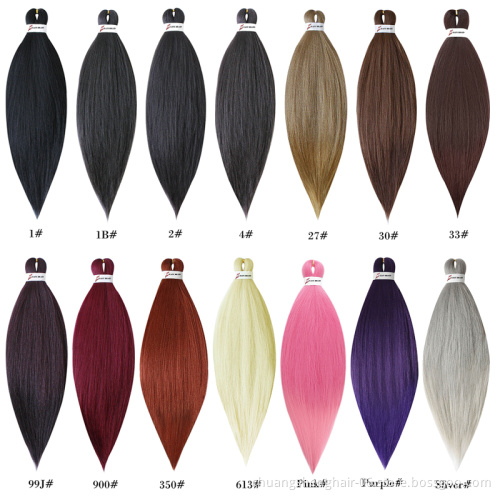 Selling fiber Easy Braids hair professional hair synthetic bundle pack wholesale expression pre stretched braiding hair ez braid